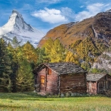 Puzzle Magiczny Matterhorn 500 elementów CLEMENTONI