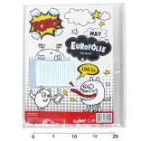 Przezroczysta zawieszana koszulka U format A4 matowa