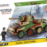 Klocki: Opancerzony wóz rozpoznawczy Sd.Kfz. 234/2 Puma 1:35 (COBI)