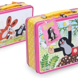 Metalowa walizka Kretes różowa dla dzieci