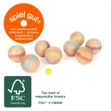 Drewniany Petanque dla Dzieci i Dorosłych