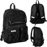 Plecak szkolny jednokomorowy PASO BeUniq czarny