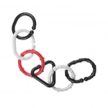 Czarno-białe ogniwa łączące dla niemowląt