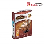 Puzzle 3D Statek Santa Maria
