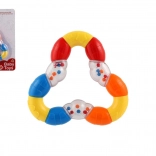 Grzechotka i gryzak trójkątny, elastyczny