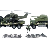 Wojskowy ciągnik z żołnierzem 80 cm