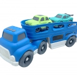 Autolaweta do przewozu samochodów z dwoma autkami