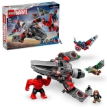 LEGO Marvel Kapitan Ameryka vs Red Hulk – bitwa powietrzna (76292)