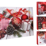 papierowa torebka prezentowa L motyw świąteczny 44 × 31 × 12 cm