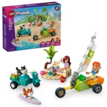 Lego Friends przygoda z psami na surfingu i skuterem