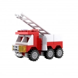 kompatybilne klocki bloxo strażacy – auto, 53 elementy