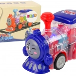 LED lokomotywa napęd cierny przezroczysta