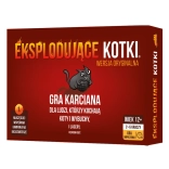 Rebel imprezowa gra karciana EXPLODING KITTENS (Wybuchające kotki) 12+