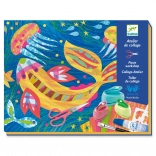 Kreatywne papierowe kolaże Djeco