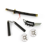 Zestaw ninja z plastikowych broni dla dzieci