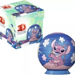 3D puzzleball DISNEY Stitch & Angel 54 elementów od Ravensburger