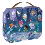 Puzzle w walizeczce Nocne wróżki 36 elementów