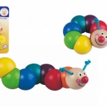 DETOA gąsienica z drewnianych koralików