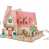 drewniane 3D puzzle Słonecznikowe posiadłości