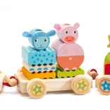 Pociąg farmerski od Djeco