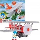 Sonic The Hedgehog Tornado Biplane zestaw z figurką od Jakks Pacific