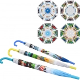 Dziecięcy parasol z motywami aut