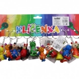 Drewniany breloczek zwierzątko na klucze