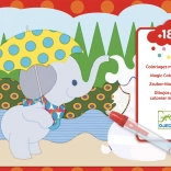 Wodne kolorowanki Zwierzęce rozrywki