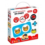 CzuCzu puzzle w pary – kontrastowe obrazki dla maluchów