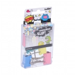 Klipy biurowe 25 mm, zestaw 6 szt.