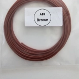 Filament ABS brązowy 1,75 mm – próbka 15 m