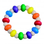 DETOA giętki drewniany pierścień 9 cm dla dzieci od 6 miesięcy