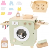 Drewniana pralka z akcesoriami PolarB od Viga