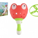 Akcyjna zabawka Żaba z wystrzeliwanymi wirnikami