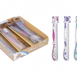 Linijka z motywem kota 15 cm