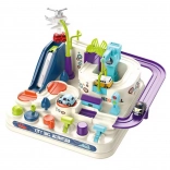 Woopie interaktywny samochodowy zestaw toru przeszkód Pojazdy miejskie