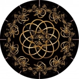 ART Puzzle zegar Taniec z nocą 570 elementów