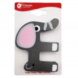 Drewniana litera E CLASSIC WORLD