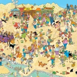 Puzzle Rzeźby z piasku 1000 elementów od Jana van Haasterena