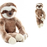 Pluszowy leniwiec 42 cm z rzepami