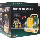 Interaktywny zestaw warsztatowy dla małego mechanika – Zielony