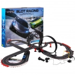 Dziecięcy tor wyścigowy 10 metrów 6+ ze światłami i dwoma autkami 1:43