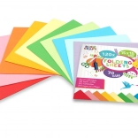 Zestaw kolorowych papierów do origami 15 × 15 cm, 120 arkuszy, 10 kolorów – Creative Craft Group