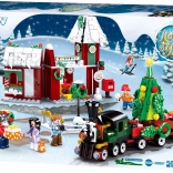 Sluban Town świąteczna wioska z pociągiem