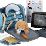 small foot pluszowy króliczek z zestawem weterynaryjnym