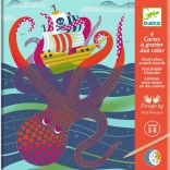 Djeco obrazy do wydrapywania: Na morzu