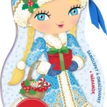 Ubieramy lalki Święta Bożego Narodzenia – kolorowanki i naklejki