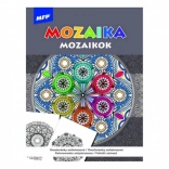 Antystresowe kolorowanki Mozaika 21x29 cm