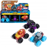Zestaw mini monster trucków Mini Jams MARVEL Thor, Black Panther i Iron Man 1:87