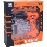 Dziecięca wiertarka elektryczna z akcesoriami